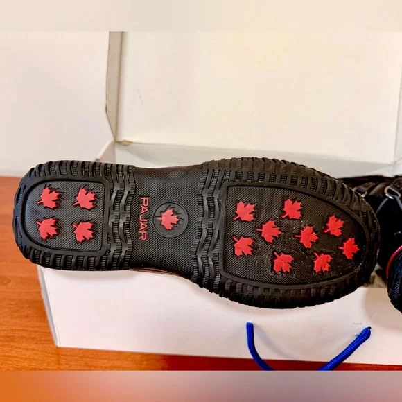 Pajar Grip Black and Red Snow Boots like new - Picture 5 of 9